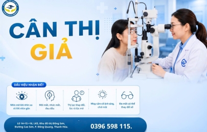 CẬN THỊ GIẢ Ở HỌC SINH LÀ GÌ? LÀM SAO PHÂN BIỆT ĐỂ TRÁNH CẮT SAI ĐỘ KÍNH?