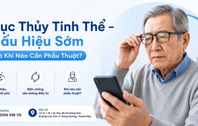 Đục Thủy Tinh Thể – Dấu Hiệu Sớm Và Khi Nào Cần Phẫu Thuật?
