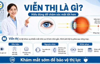 TẬT VIỄN THỊ LÀ GÌ? DẤU HIỆU NHẬN BIẾT VÀ GIẢI PHÁP ĐIỀU TRỊ CHUẨN Y KHOA